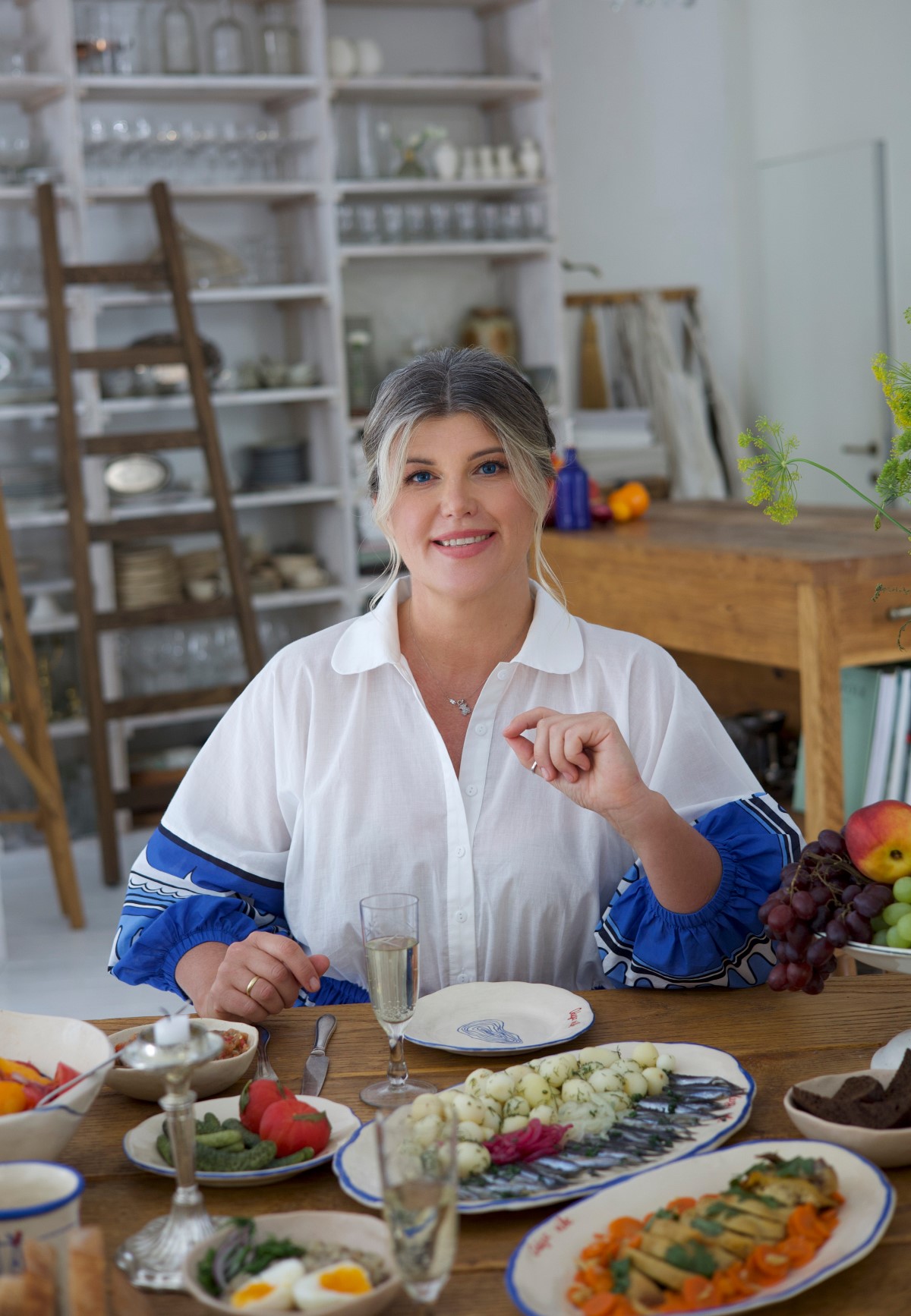 Maria Kalenska, a food writer and culinary expert