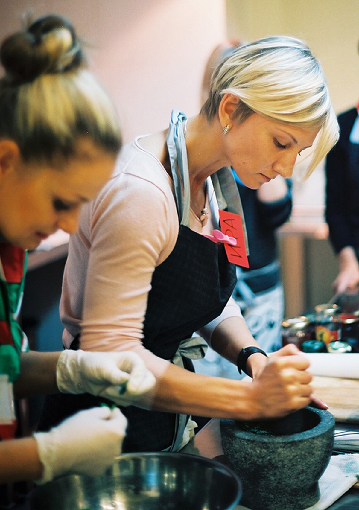 How to cook pesto? Fundamentals of Italian Cuisine. Cooking classes in Odessa.