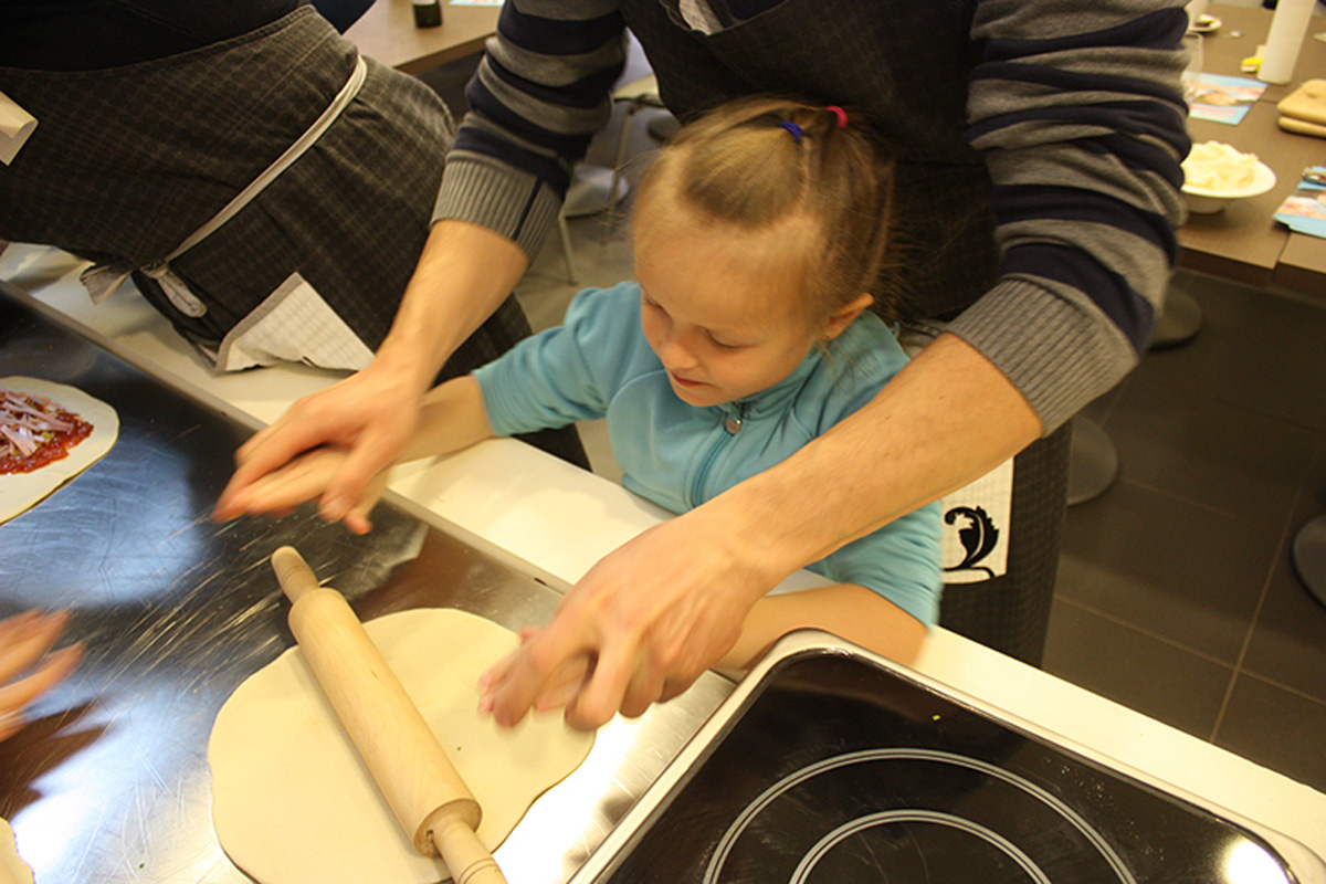 Cooking with kids. Fundamentals of Italian Cuisine. Cooking classes in Odessa.