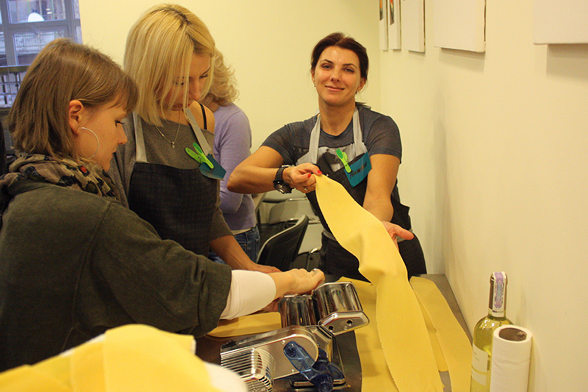 Dough. Fundamentals of Italian Cuisine. Cooking classes in Odessa.