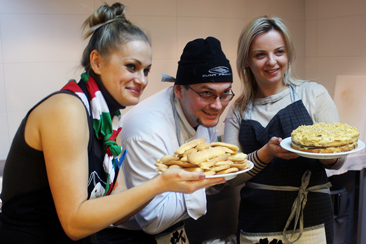 Italian desserts. Fundamentals of Italian Cuisine. Cooking classes in Odessa.