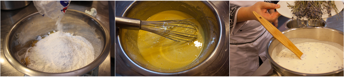 Lavender crème brûlée