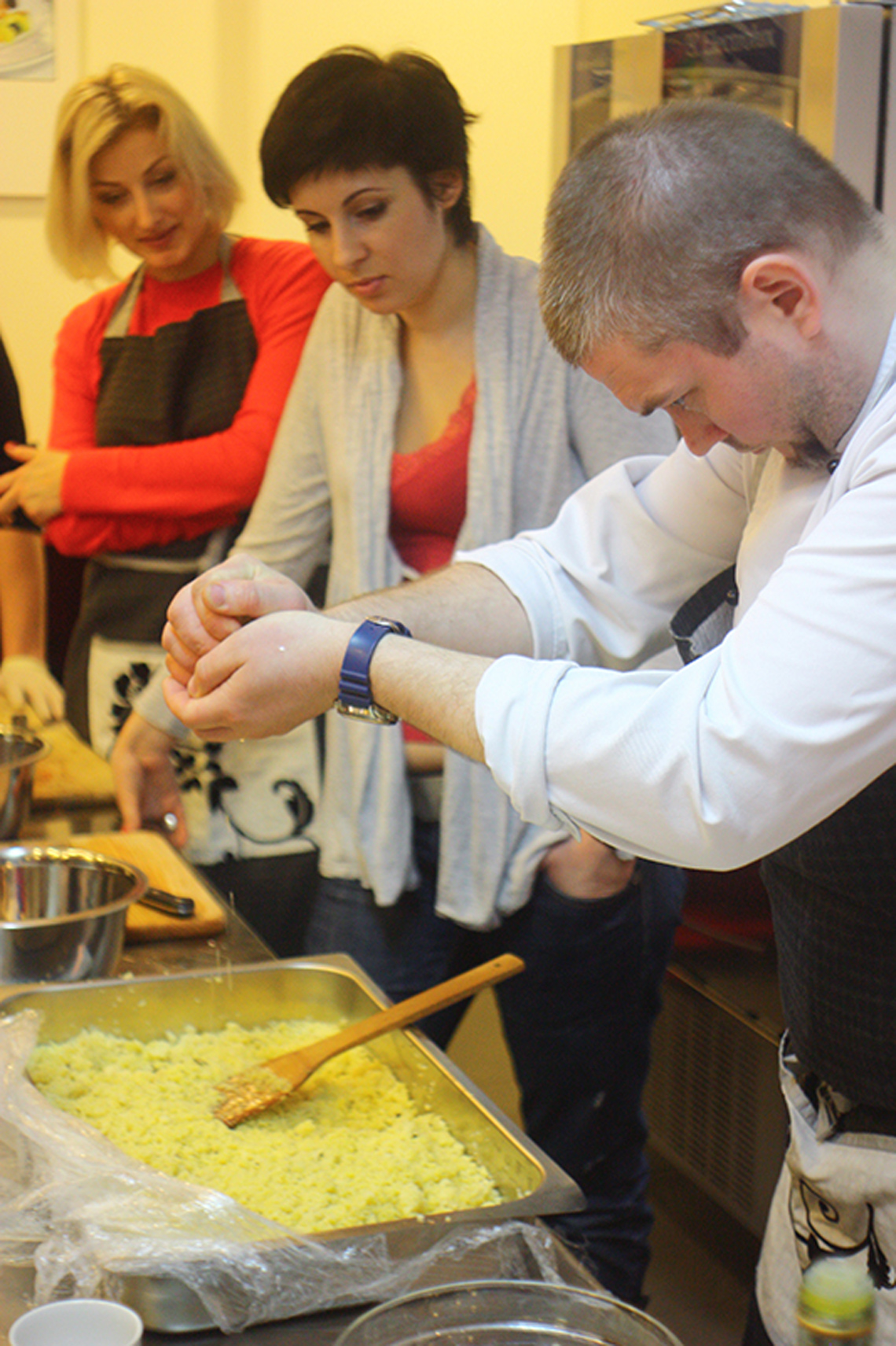 Couscous. Franco-Moroccan cuisine. How to cook duck tajine with oranges. Сooking school "My Odessa Cuisine".