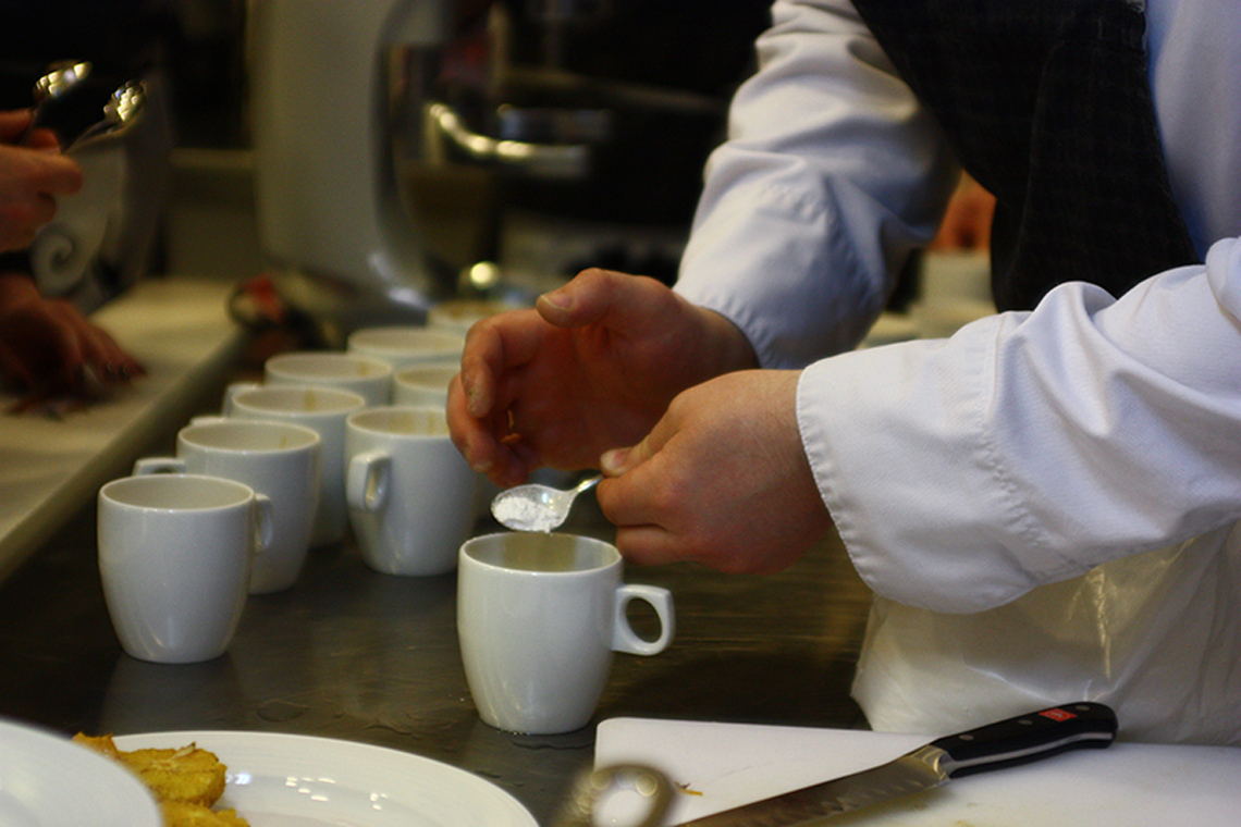 Tasty desserts. Franco-Moroccan cuisine. How to cook duck tajine with oranges and couscous salad. Сooking school "My Odessa Cuisine".
