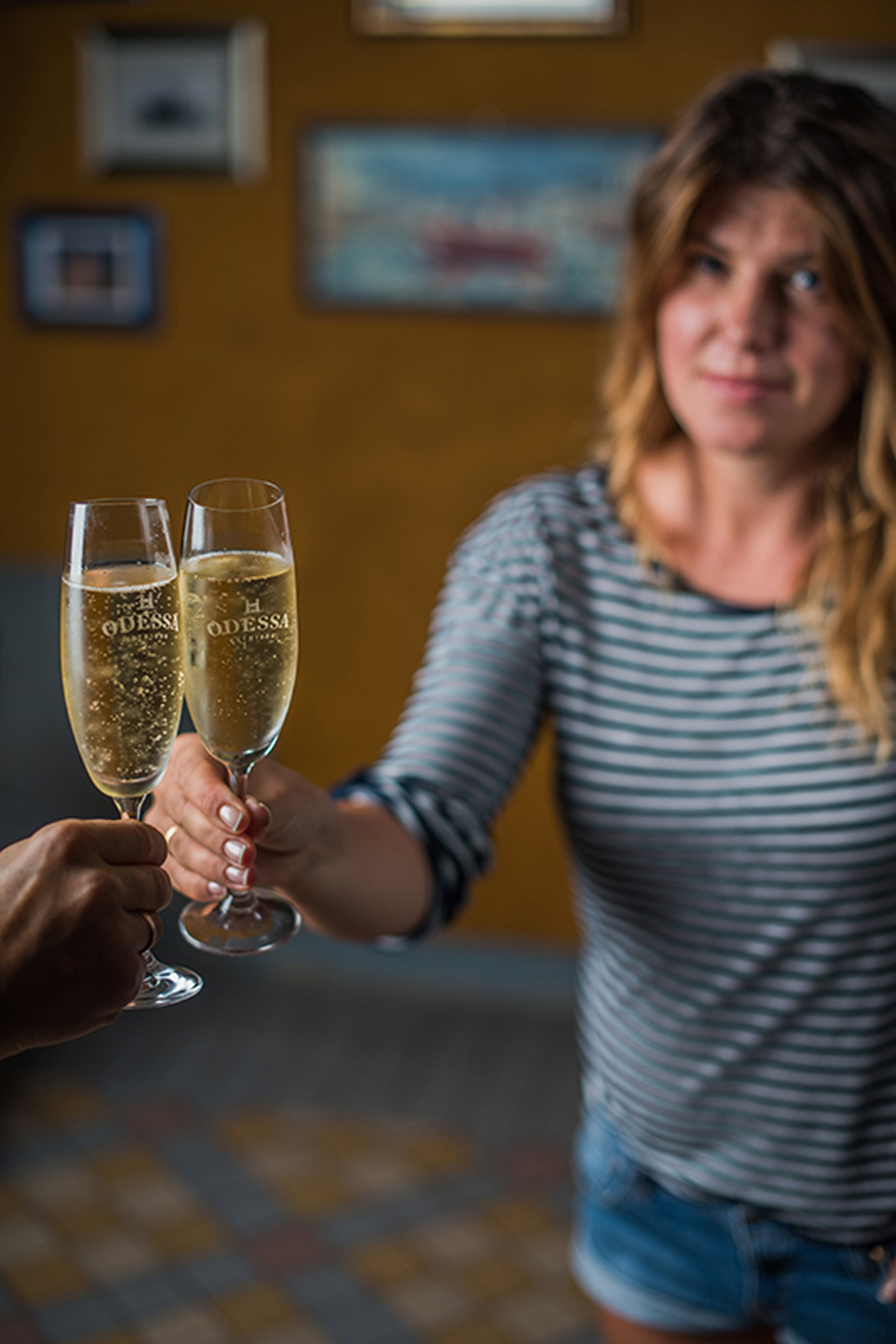 Champaign. Maria Kalenska blog about Odessa