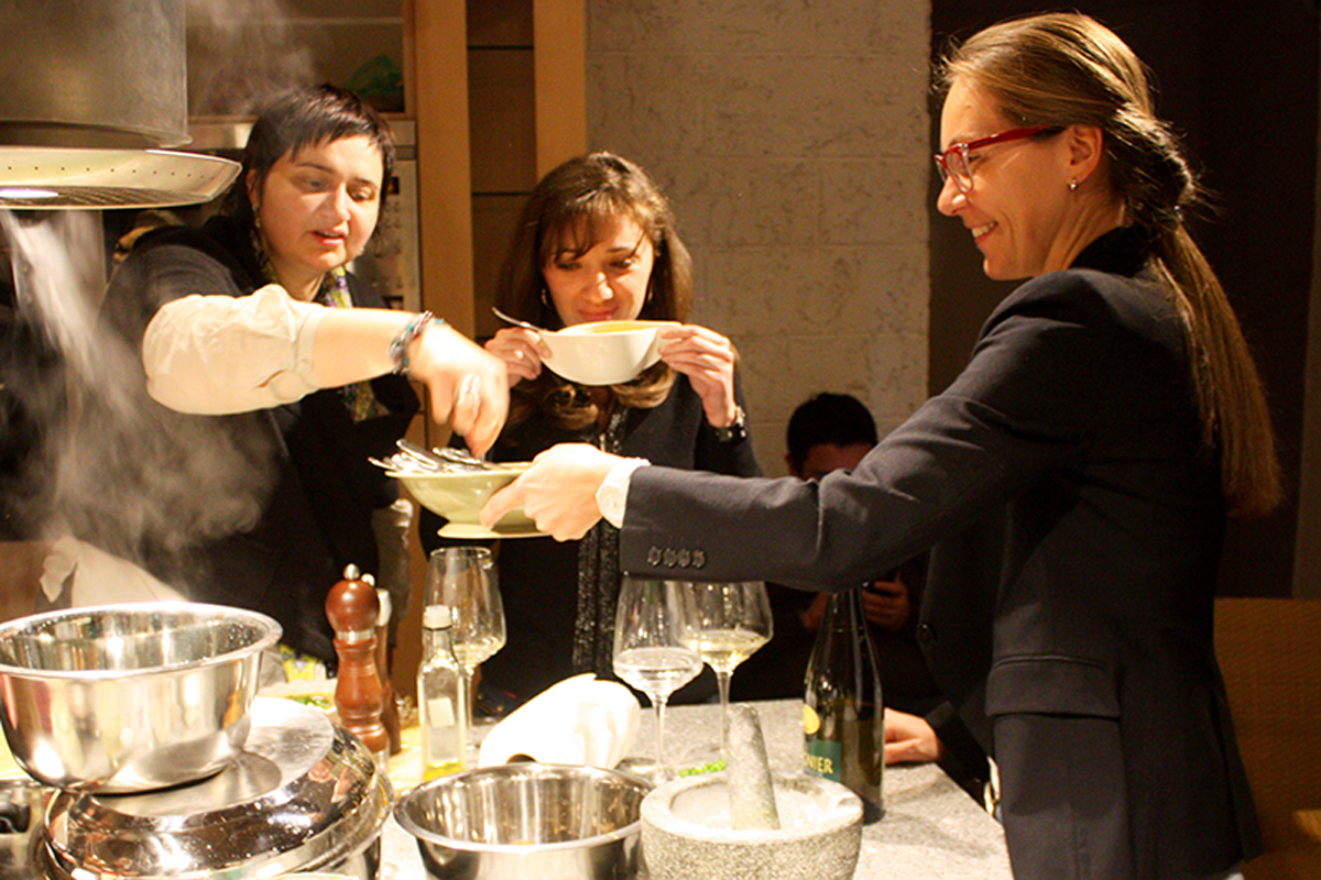 Lesson “Four Soups”. Cooking classes in Odessa.