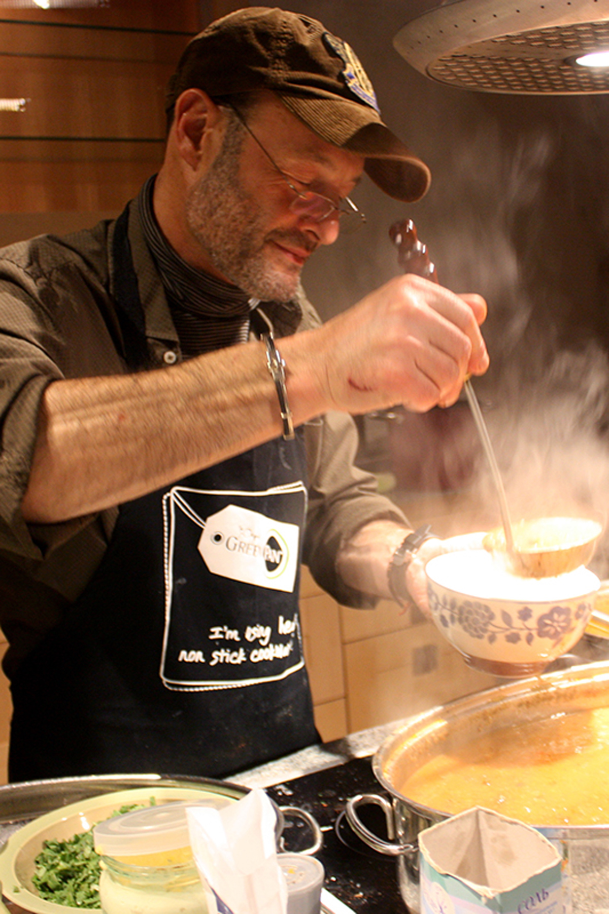 American cuisine, Lesson “Four Soups”. Cooking classes in Odessa.