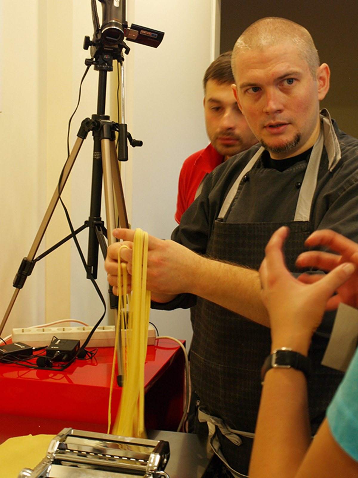 Pasta dough. Pasta masterclass with Konstantin Rossoshenko. Cooking classes in Odessa.