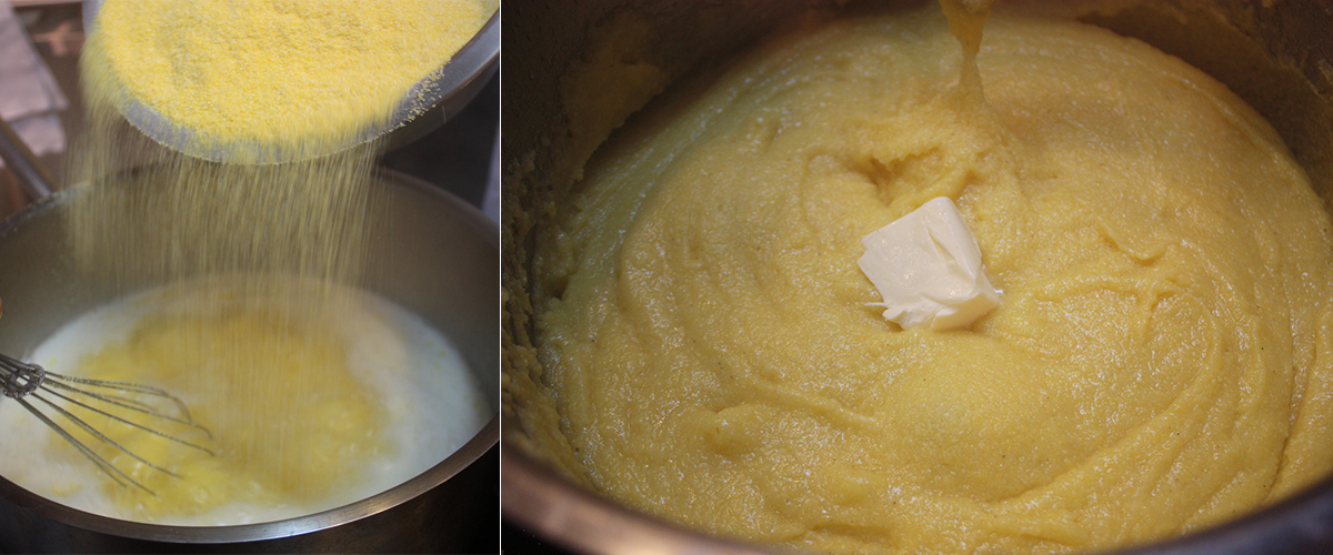 Cook polenta