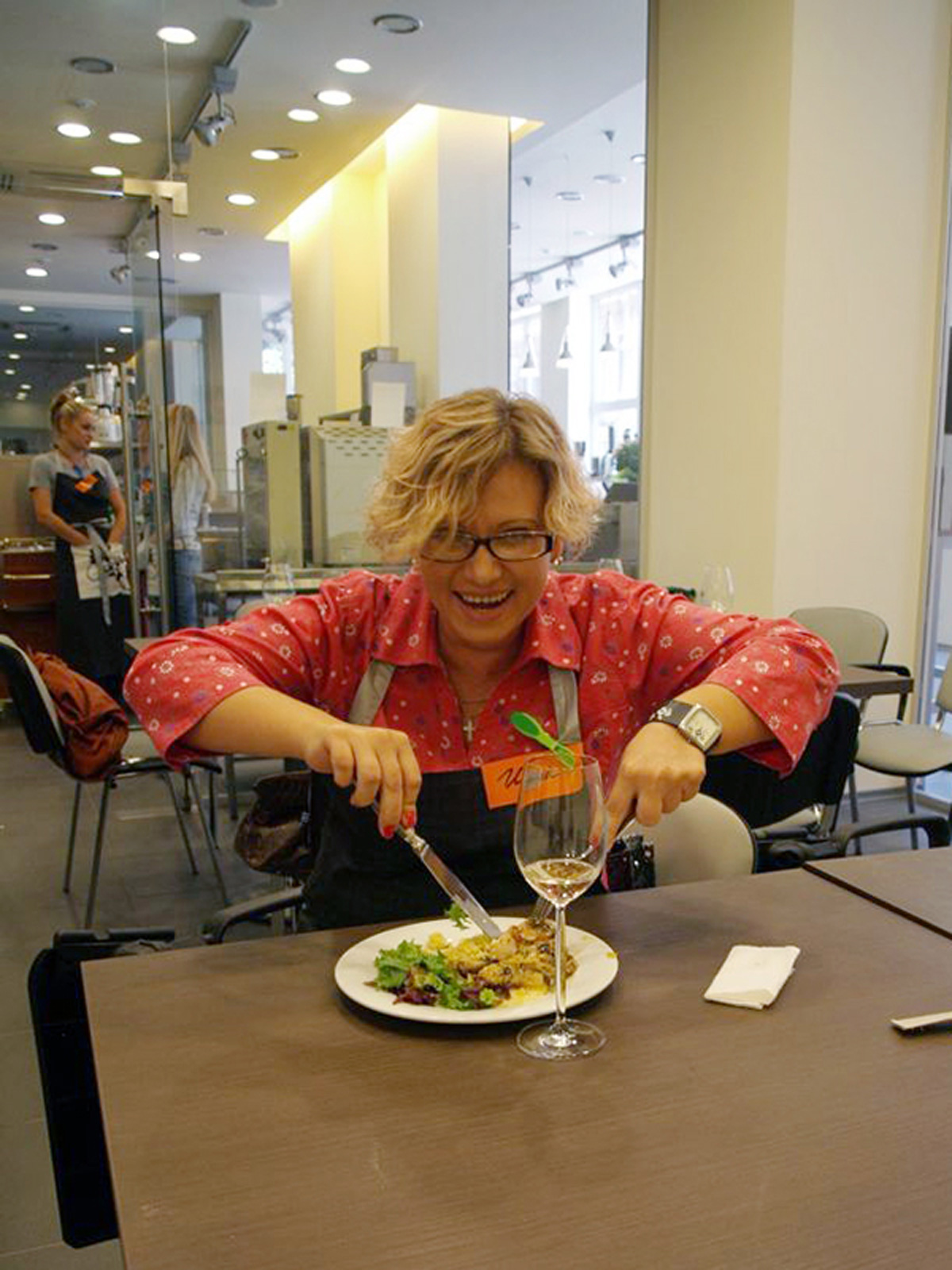 Tasting. How to cook Moroccan chicken. Cooking classes in Odessa.