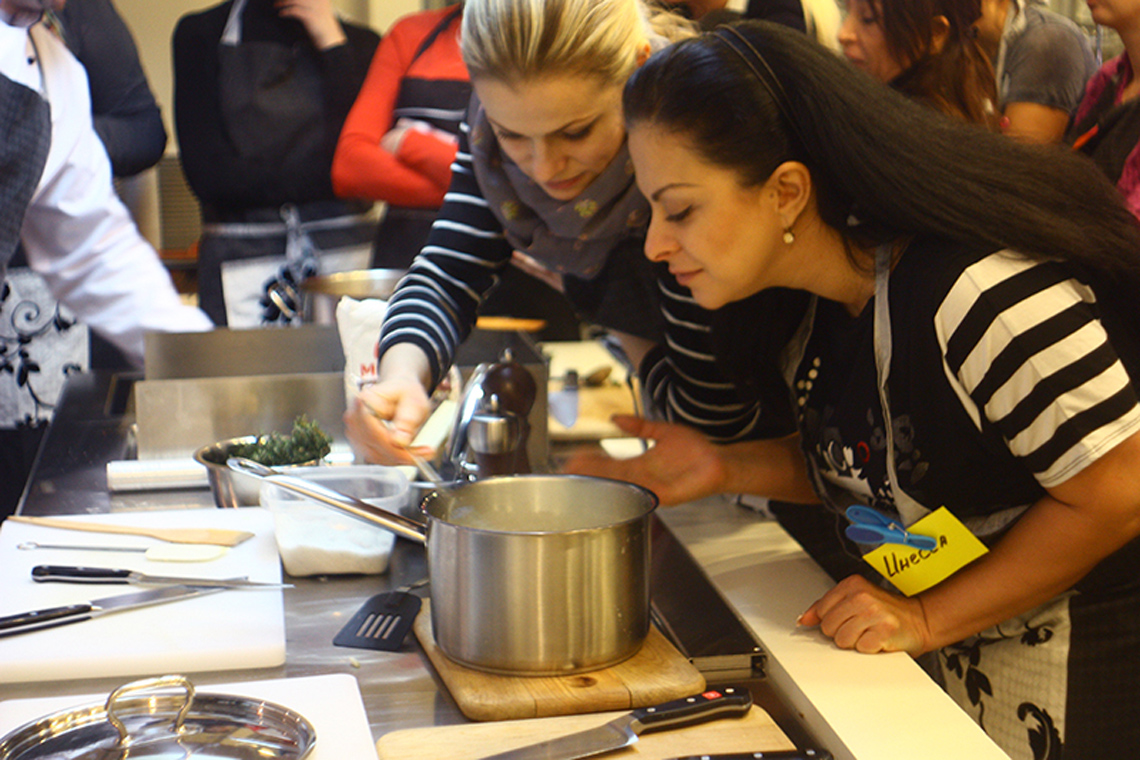 Bechamel. Secrets of Italian cuisine. Сooking school "My Odessa Cuisine".