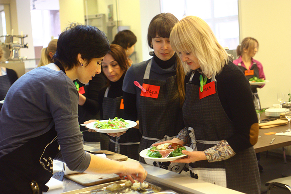 Secrets of Italian cuisine. Сooking school "My Odessa Cuisine".