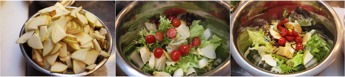 Ingredients for salad