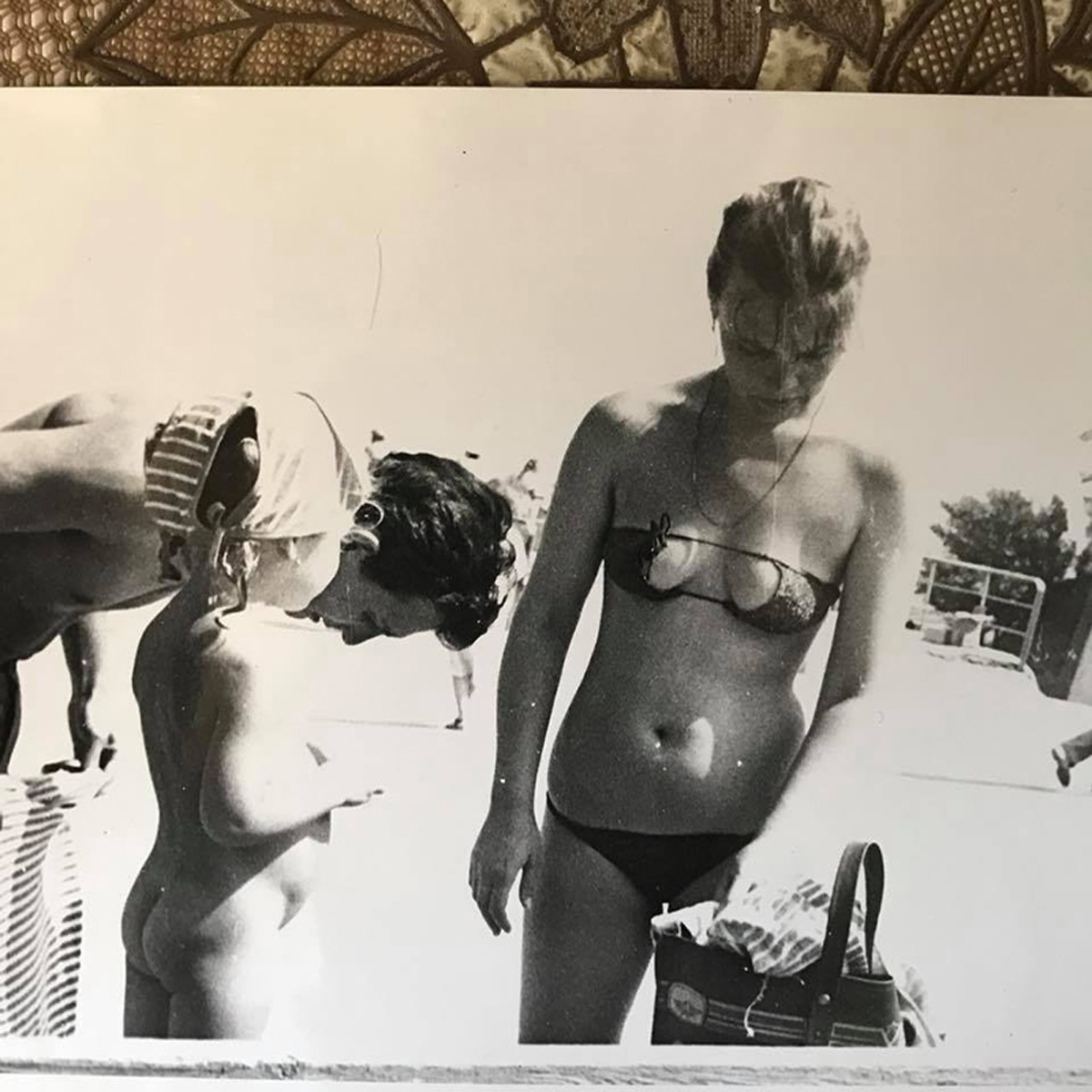 Family in Odessa. Old photo. Maria Kalenska food blog, Odessa.