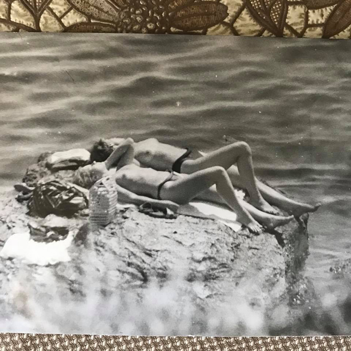 Sun bath. Old photo. Maria Kalenska food blog, Odessa.