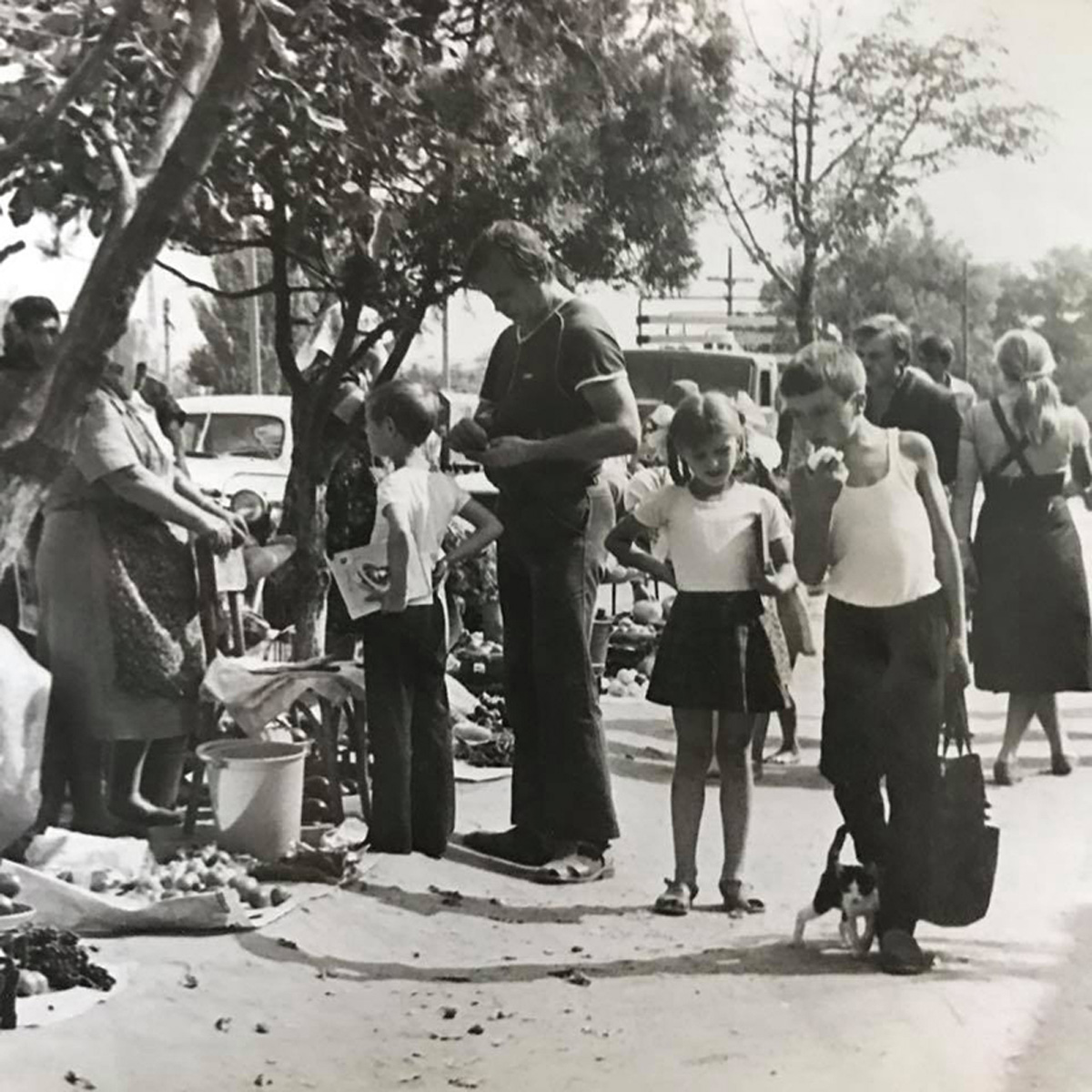 Odessa summer. Old photo. Maria Kalenska food blog, Odessa.