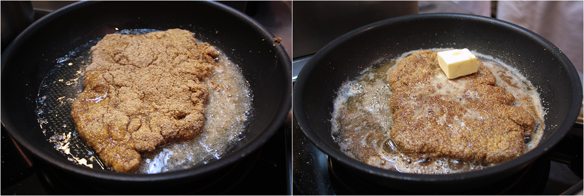 Fry schnitzel