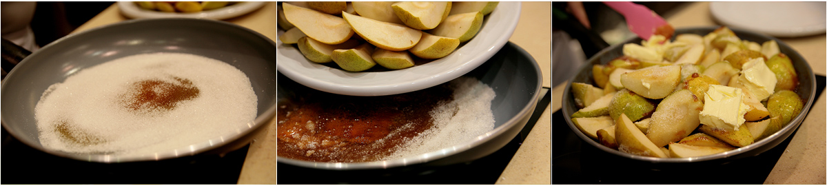 Pears for tarte