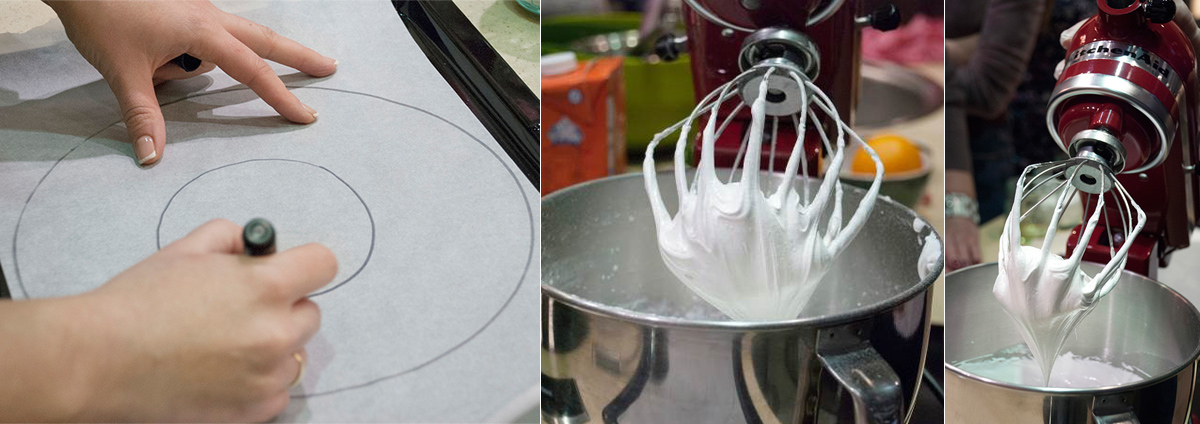 Prepare meringue