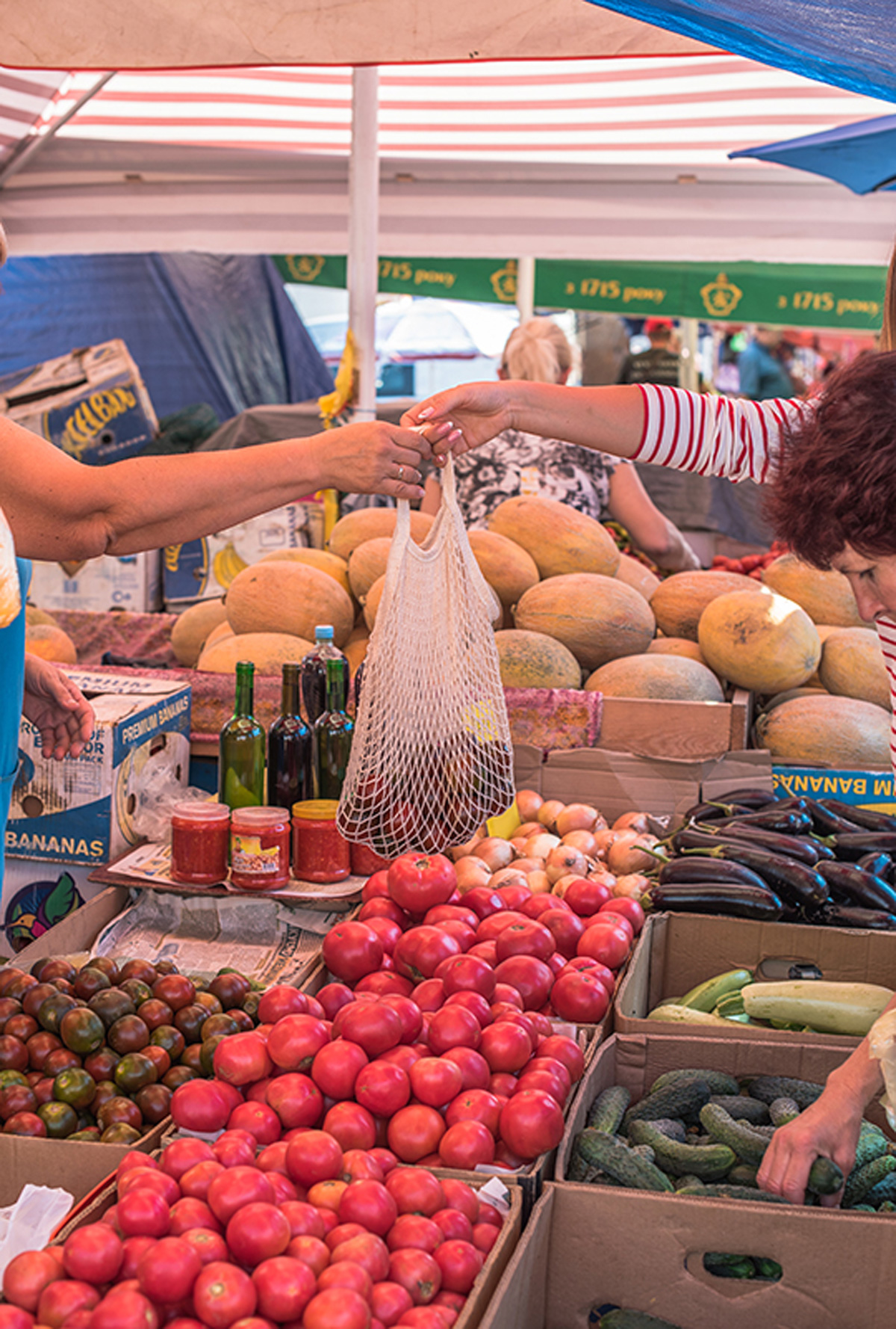 Odessa market. Maria Kalenska food blog, Odessa.