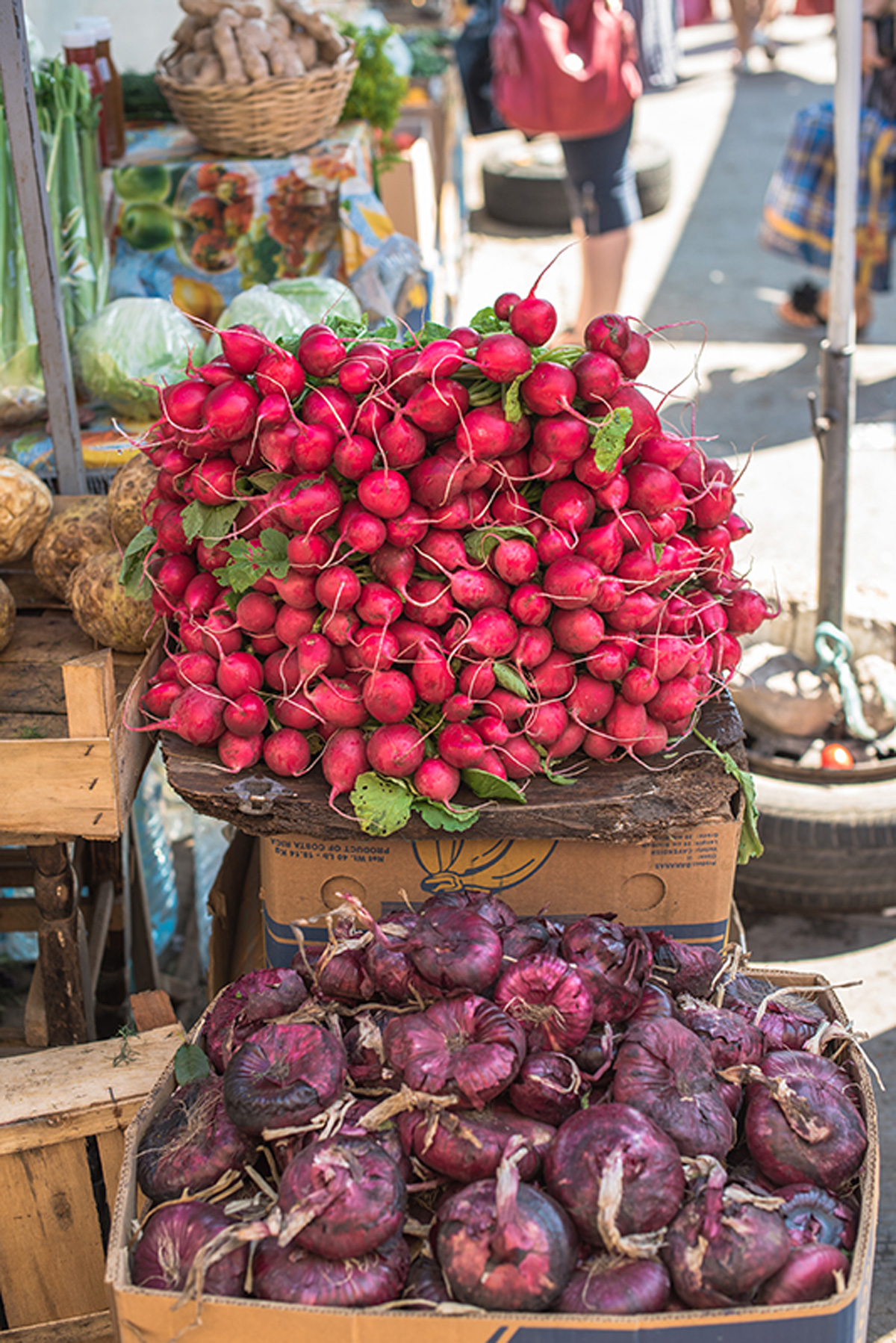 At the market. Maria Kalenska food blog, Odessa.