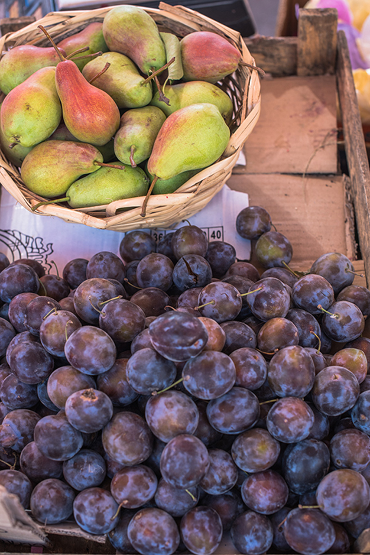 Sweaty Odessa fruits. Maria Kalenska food blog, Odessa.