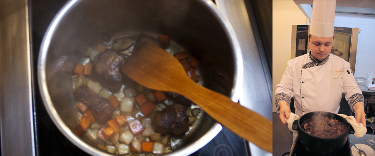 Boeuf bourguignon. Best cooking site with simple culinary recipes