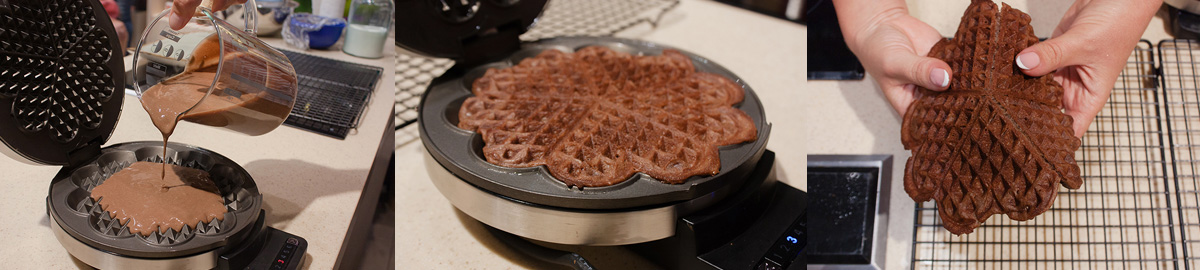Belgian chocolate waffles