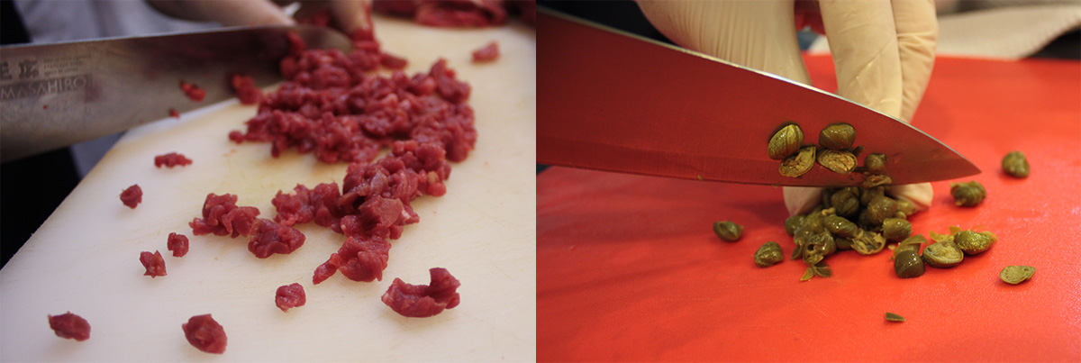Chop ingredients