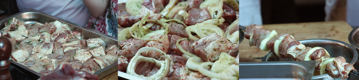 Marinate meat