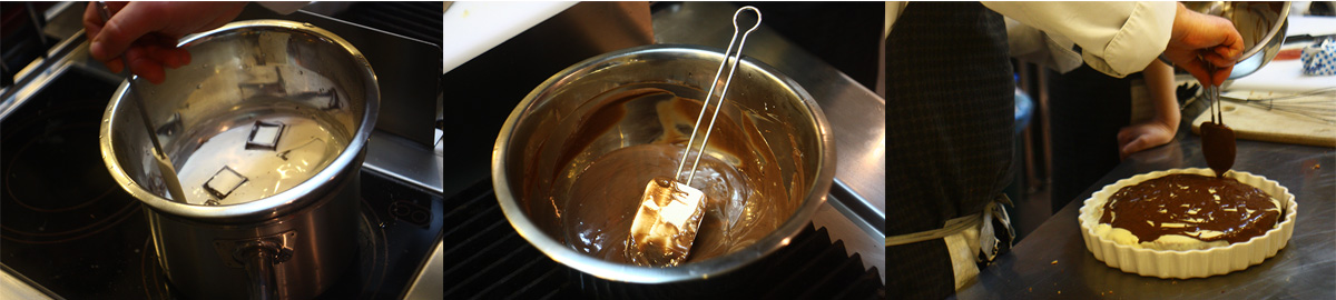 Melt chocolate