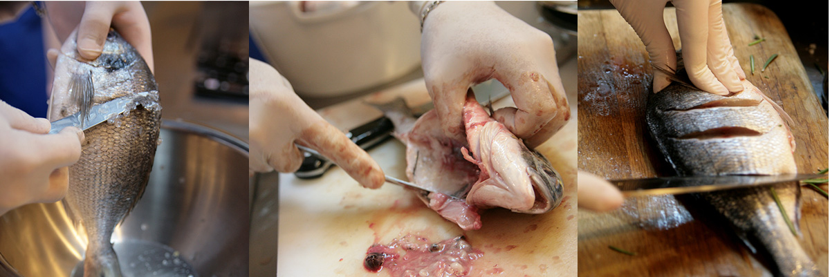 Gut and clean fish