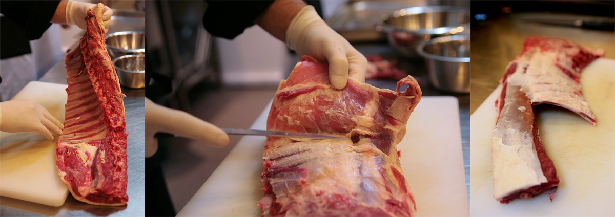 Cut meat