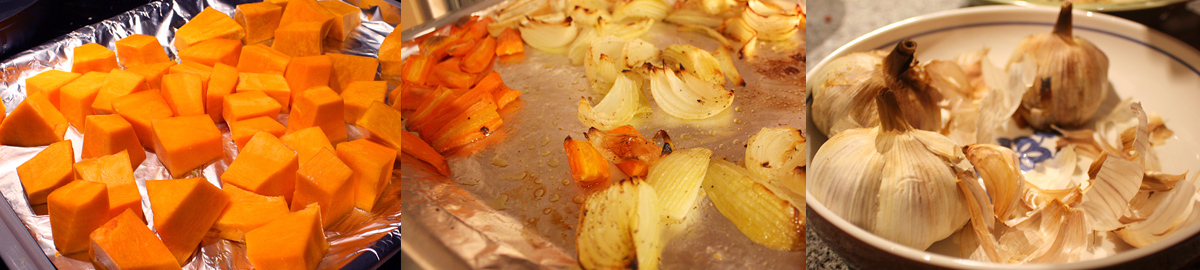 Roasted pumpkin soup by uncle Gosha. Easy food recipes in best food and cooking blog