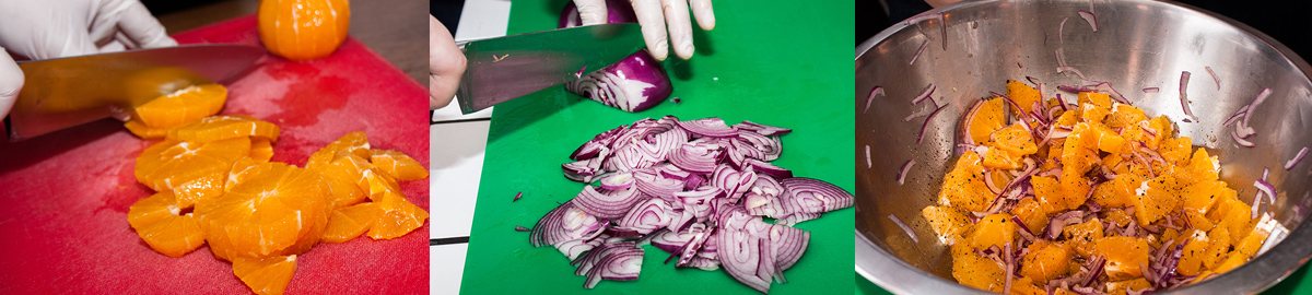 Cut ingredients