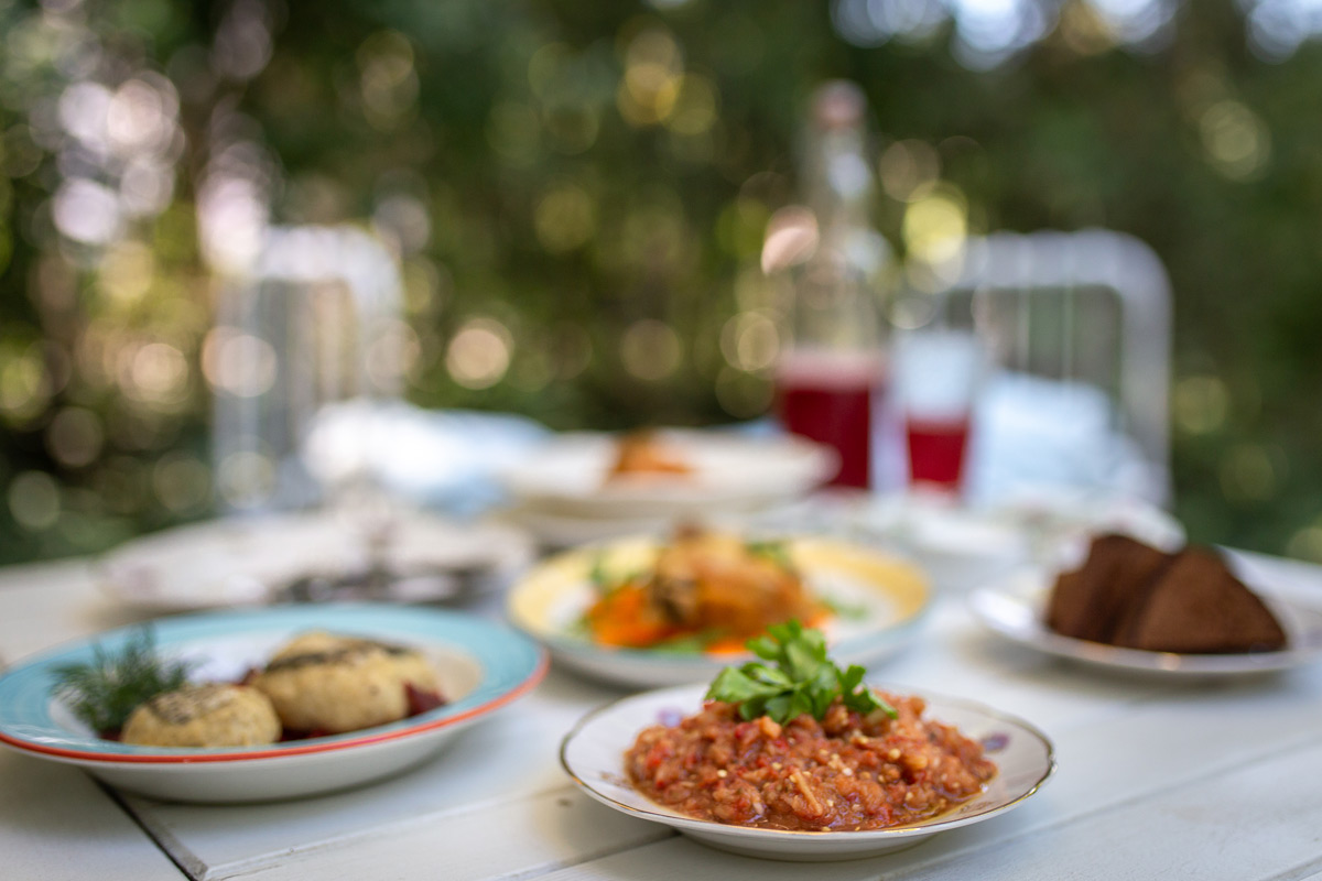 Odessa tasty dinner. Maria Kalenska food blog, Odessa.