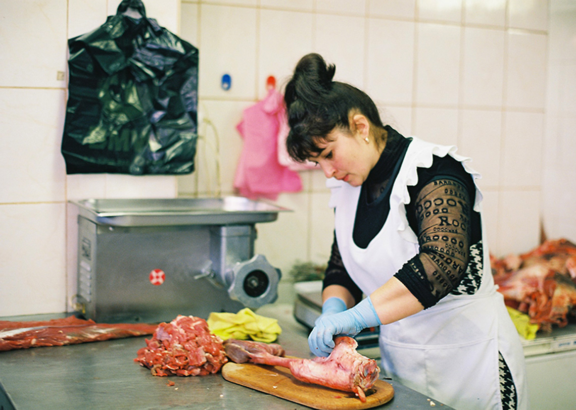 Market. Meat & Grill & Barbecue Course. Сooking school "My Odessa Cuisine".
