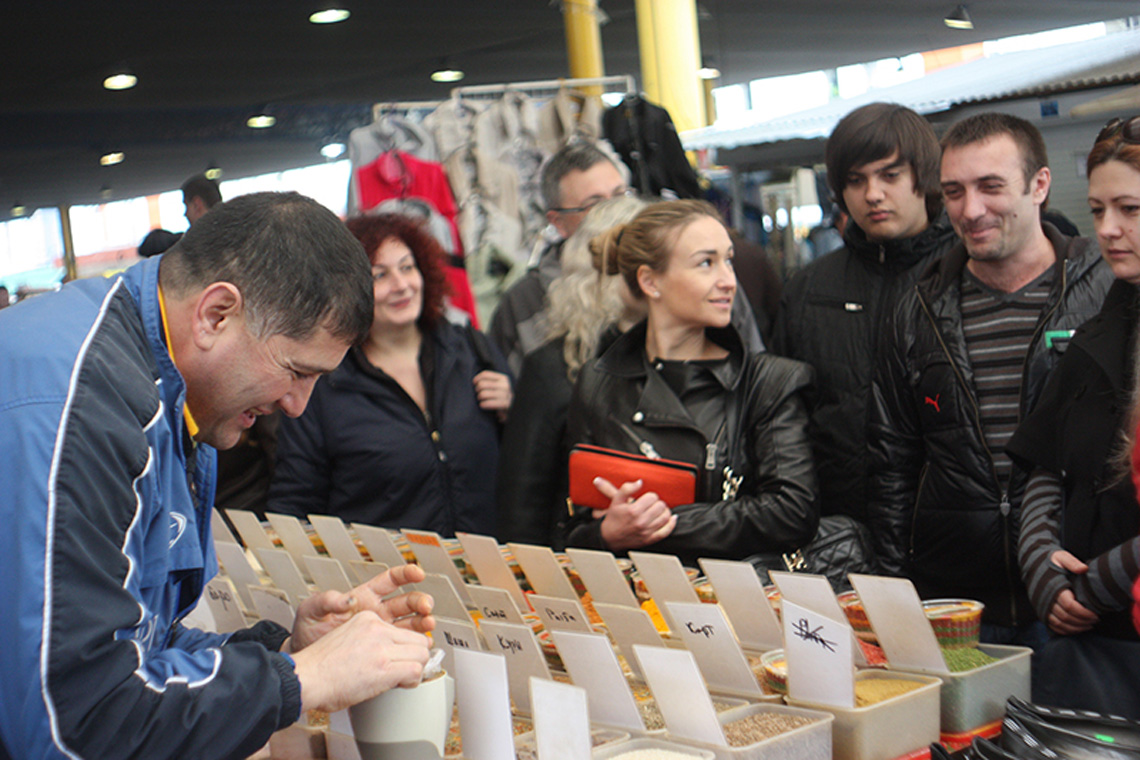 At the market. Meat & Grill & Barbecue Course. Сooking school "My Odessa Cuisine".