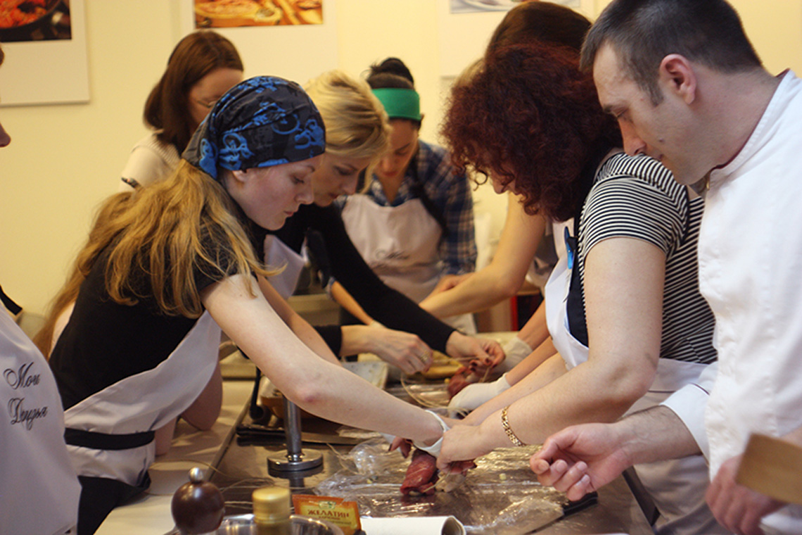 Meat & Grill & Barbecue Course. Сooking school "My Odessa Cuisine".