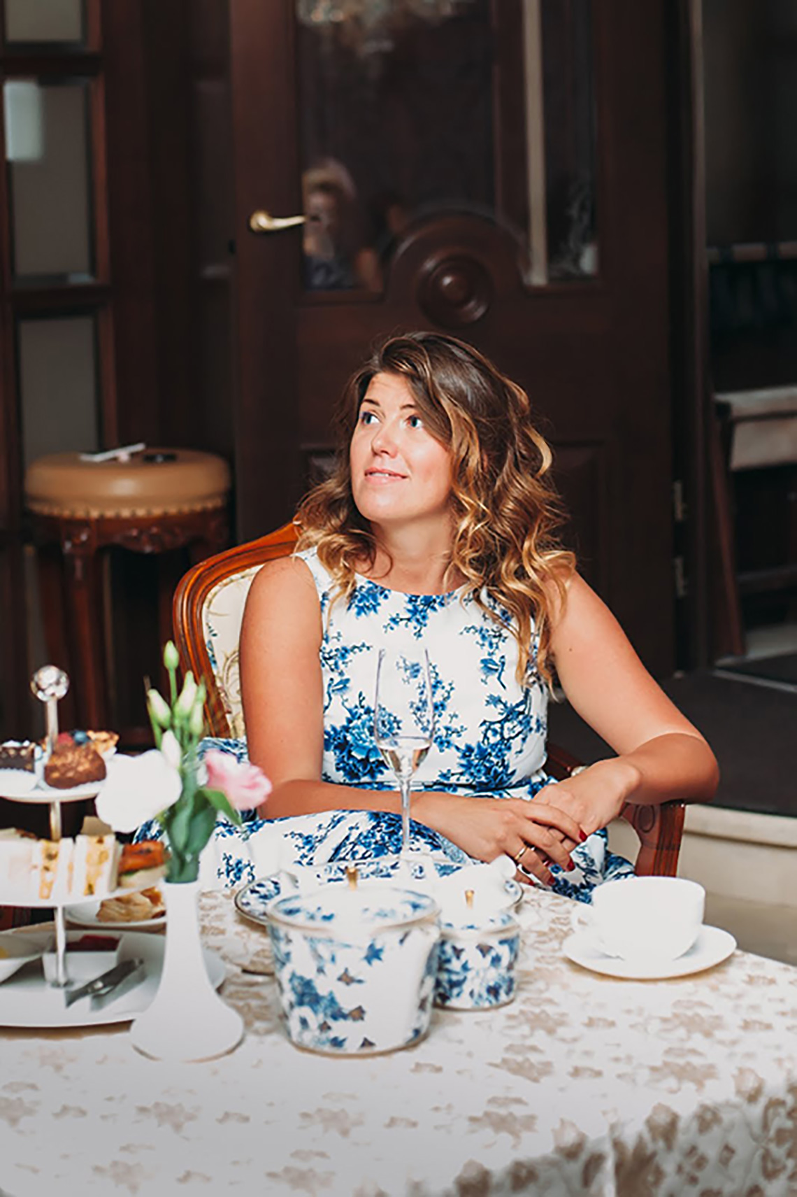 Maria Kalenska. Lesson Afternoon Tea.” cooking school.