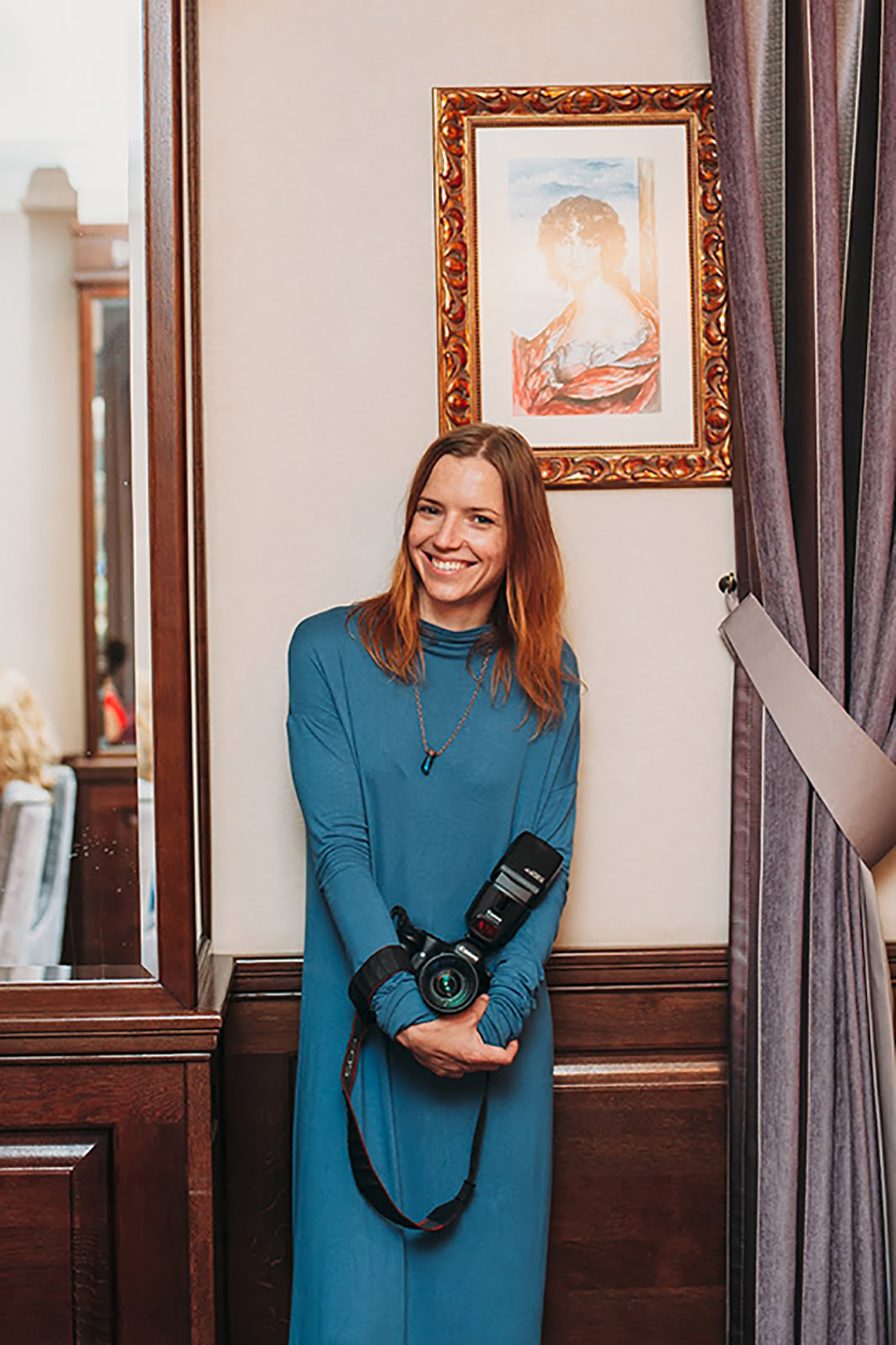 Photographer. Lesson Afternoon Tea. British traditions. Cooking class in “My Friends” cooking school.