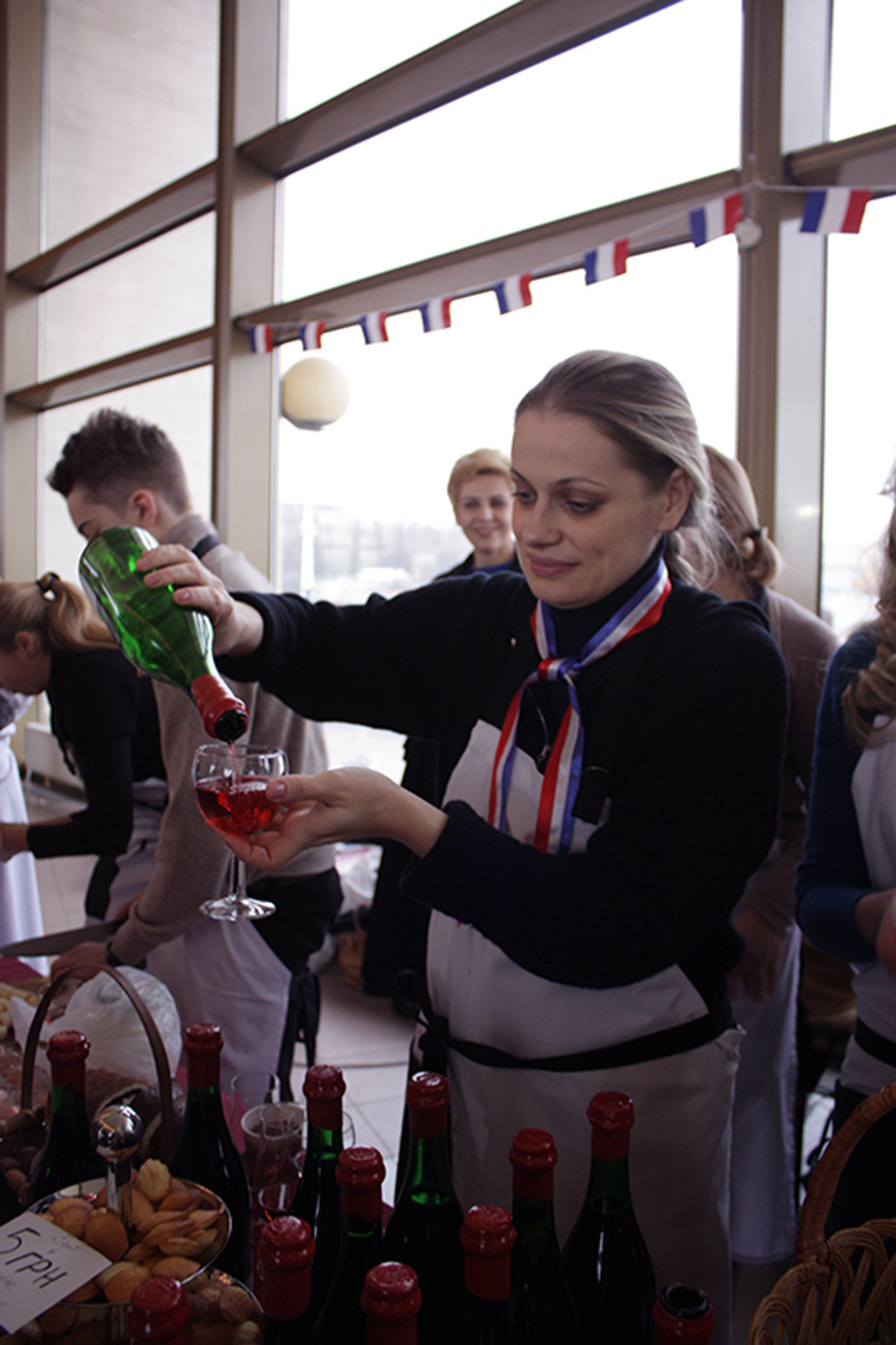 Charity Christmas Fair. Cooking school in Ukraine.