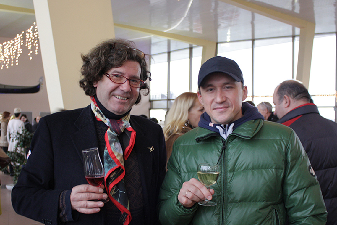 Marquis de Lacarin. Charity Christmas Fair. Cooking school in Ukraine.