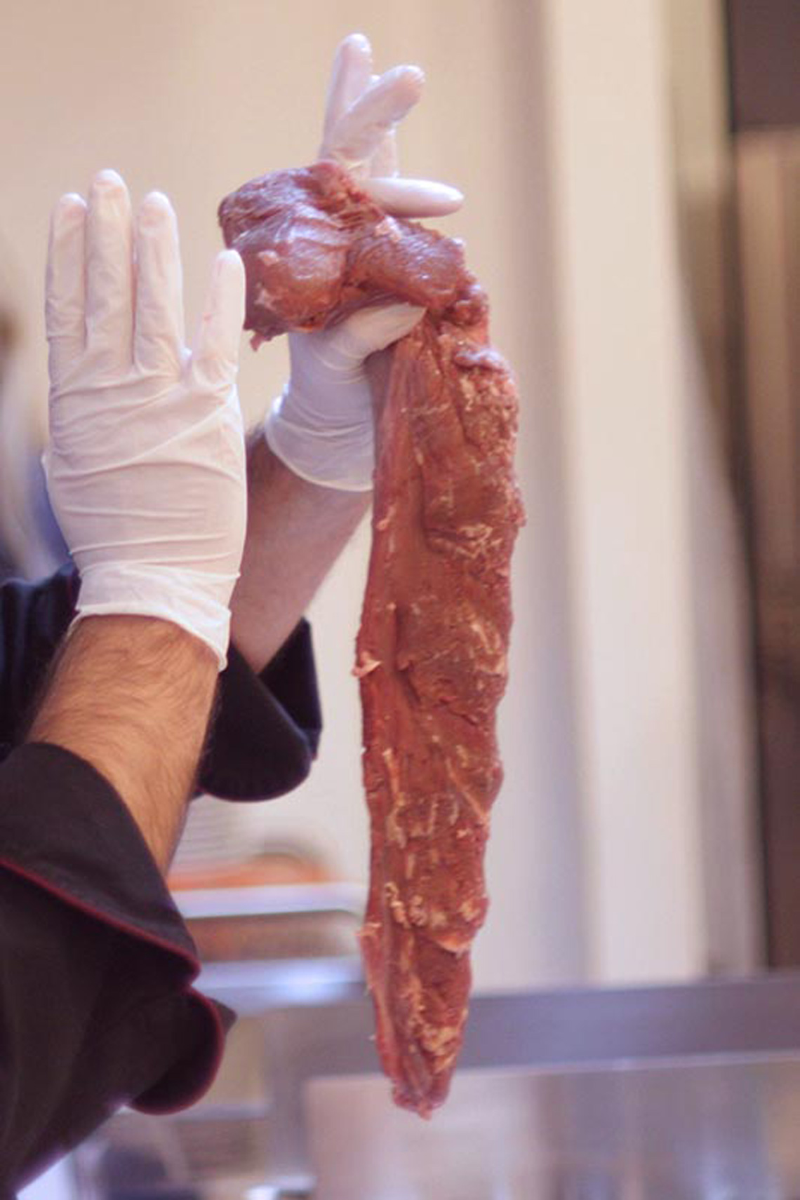 Beef. Lesson “Food and Wine Synergy”. Сooking school "My Odessa Cuisine".