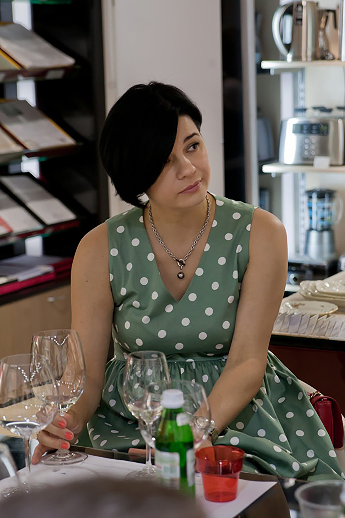 Riedel Wine Glass. “12 Persons”. Cooking classes in Ukraine.