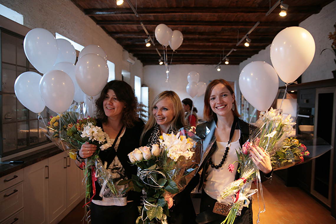 The second birthday of “My Friends” cooking school. Cooking school in Ukraine.