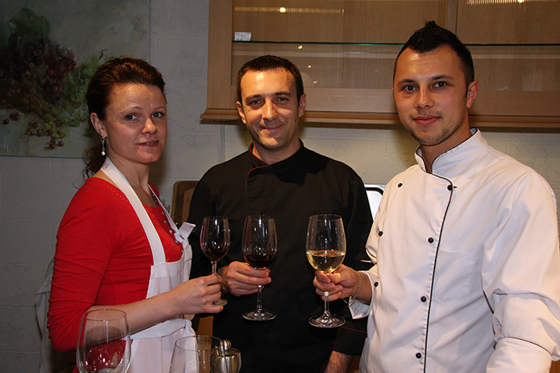 The birthday of “My Friends” cooking school. Cooking school in Ukraine.