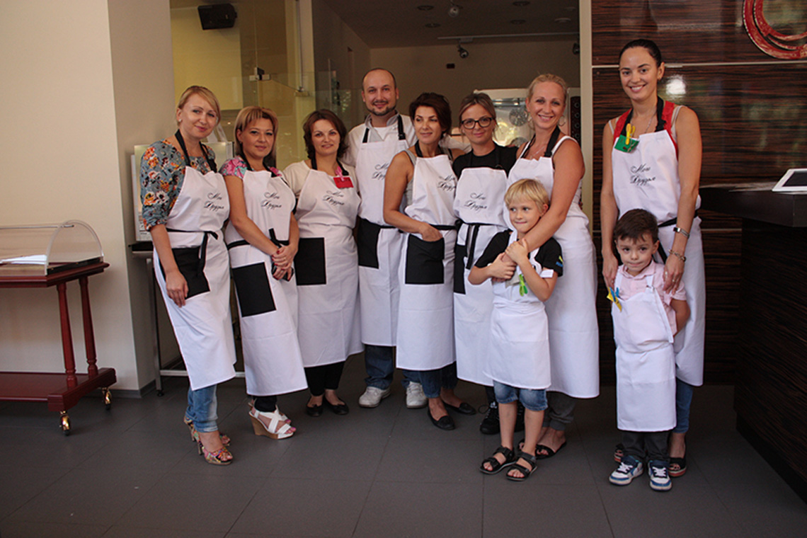 Cooking lesson for children. Сooking school "My Odessa Cuisine".