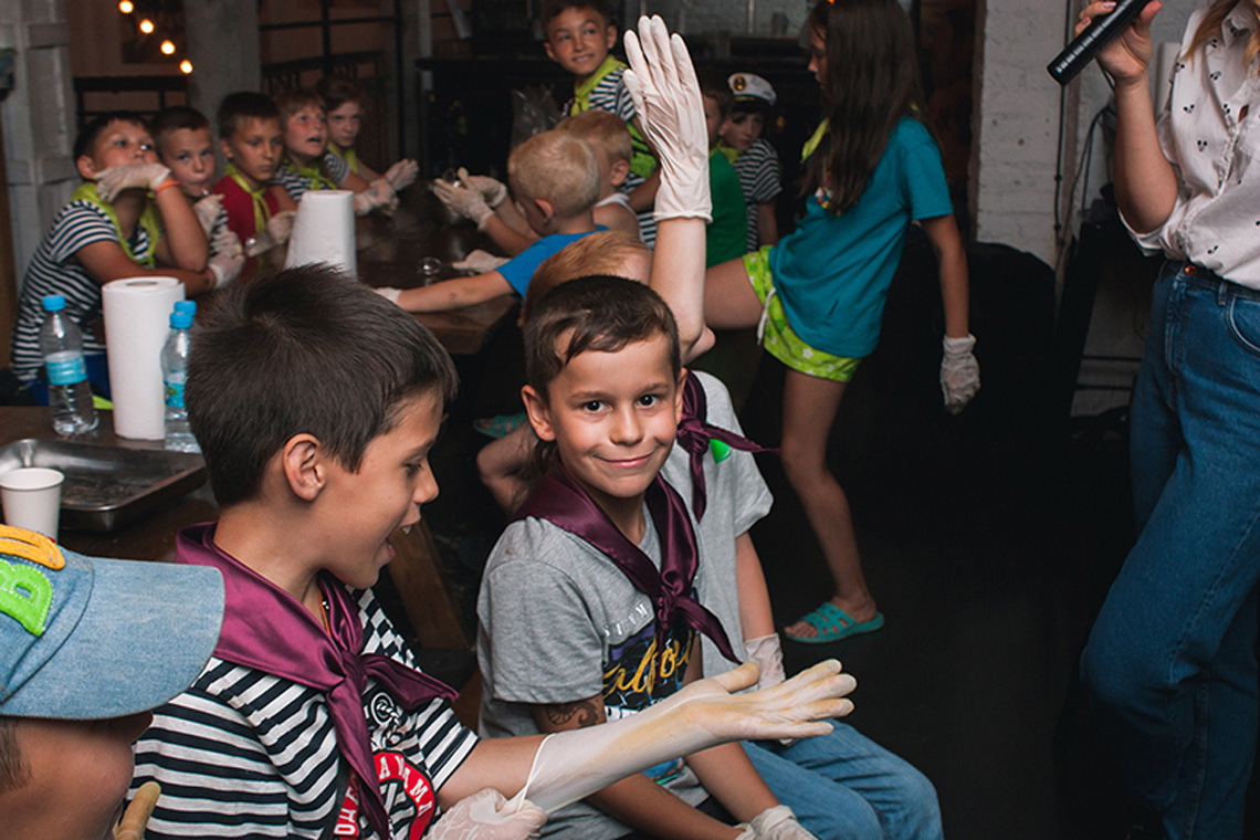 Tiny chefs. Сooking class with chef in Odessa