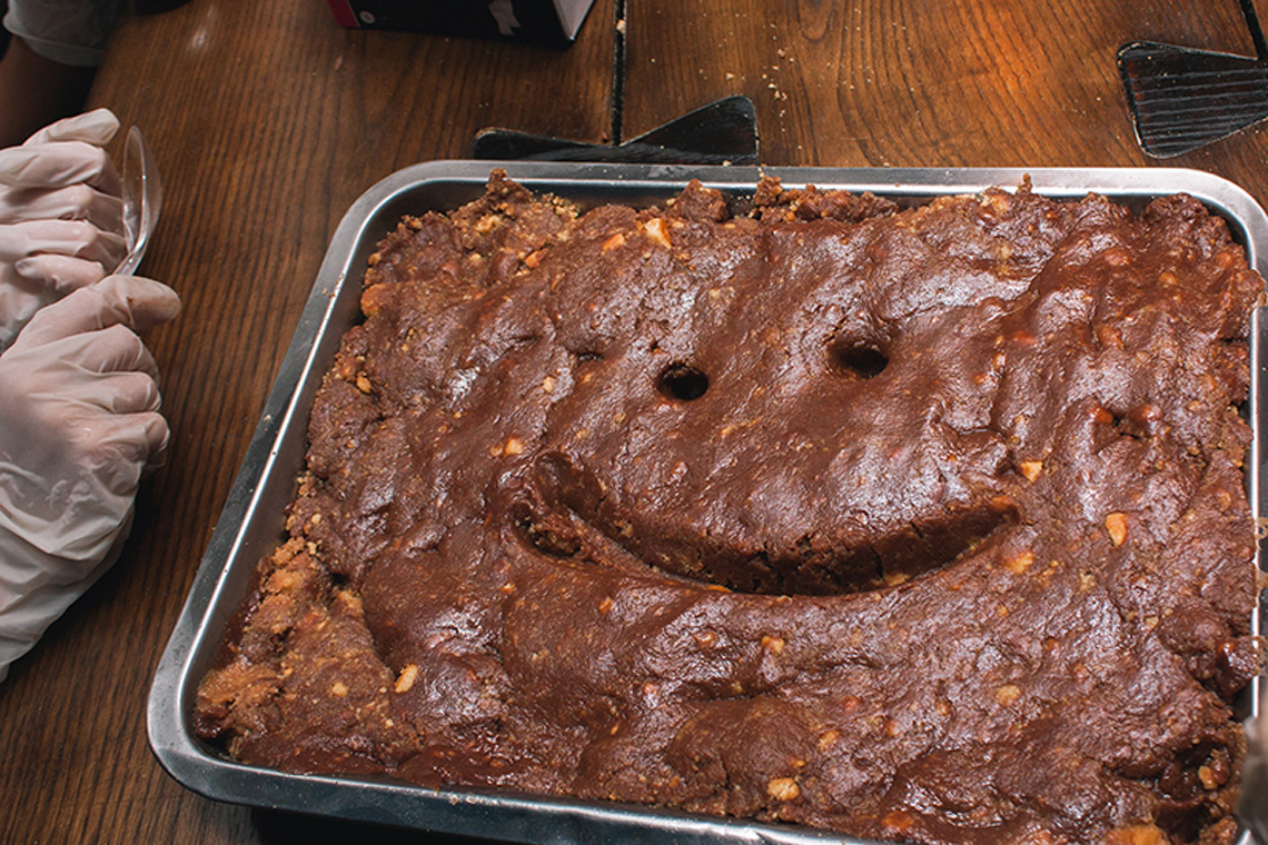 Dough for dessert. How to cook chocolate sausage.
